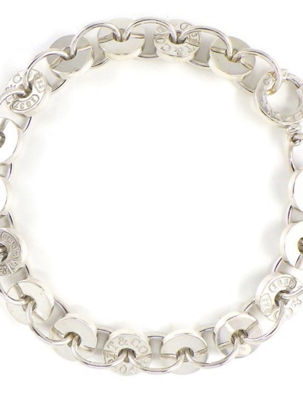 Tiffany 1837 Circle Link Disc Bracel